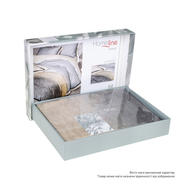 Фото - Комплект постельного белья Home Line САТИН ТЕНСЕЛ 200х220 см ДЕМАНА (187061)