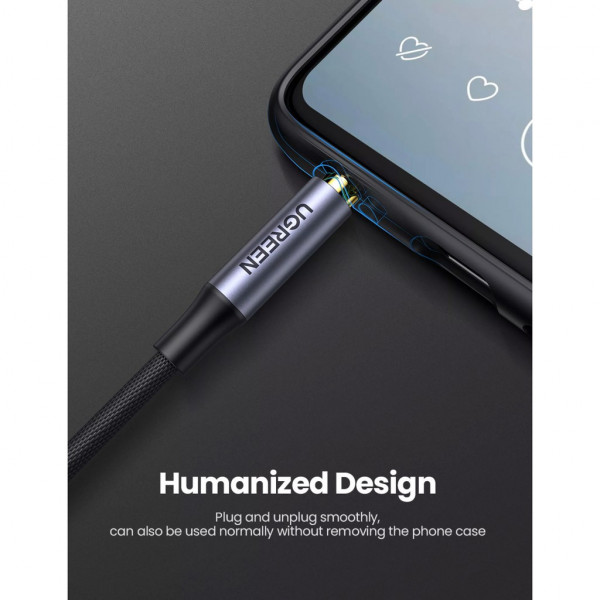 Фото - Кабель 3.5 мм - 3.5 мм UGREEN AV183 3.5 mm to 3.5 mm Audio Cable 2 m Black 20782