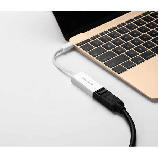 Фото - Кабель UGREEN MM130 USB-C to DisplayPort White (40372)
