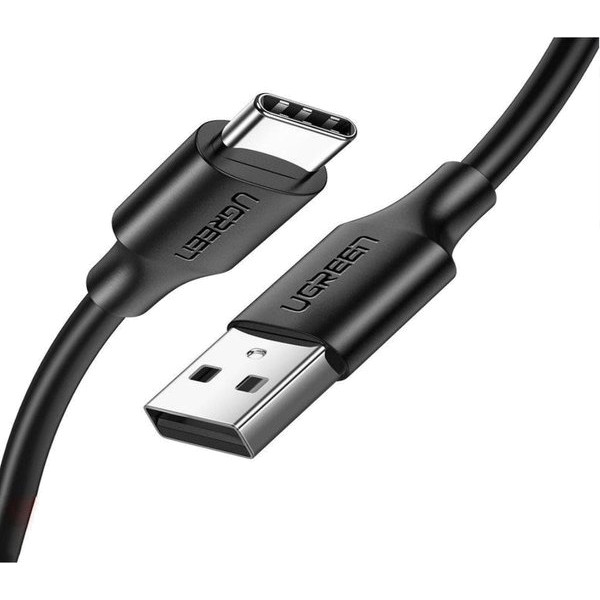 Фото - Кабель синхронизации данных UGREEN US287 USB - Type-C Cable 1m Black (60116)