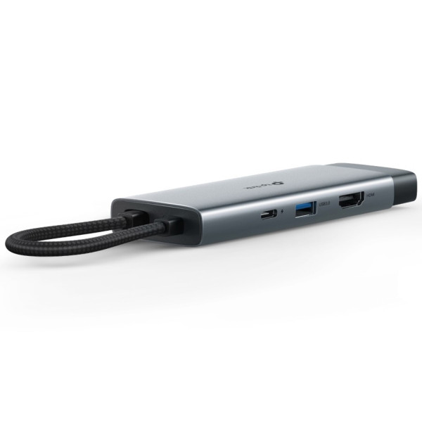 Фото - Хаб USB TP-Link USB-C 3xUSB3.0/1xHDMI/1xSD/1xmicroSD/1xPD (UH7021C)