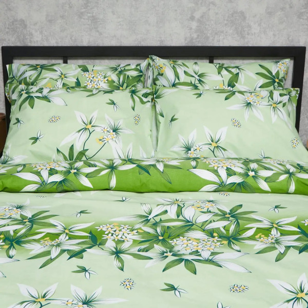 Фото - Комплект постельного белья Moon&Star Микросатин Premium Floral Bliss 175х210 нав. 2х70х70 (MS-820008197)