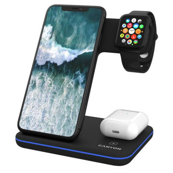 Фото - Беспроводное зарядное устройство Canyon CNS-WCS303B