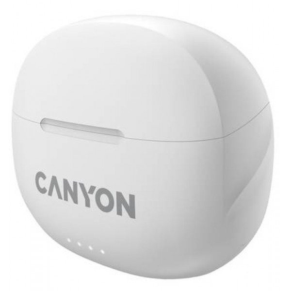 Фото - Наушники вкладыши беспроводные TWS Canyon TWS-8 (CNS-TWS8W) White