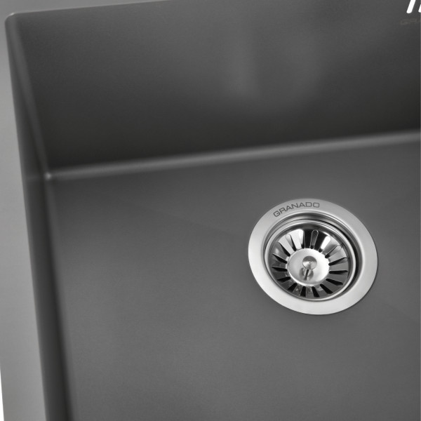 Фото - Мойка кухонная GRANADO Under top max STEEL S201 grey Textures