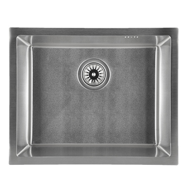 Фото - Мойка кухонная GRANADO Under top max STEEL S201 black Textures