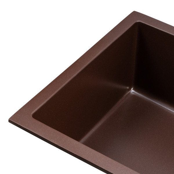 Фото - Мойка кухонная GRANADO Under top XL Marron