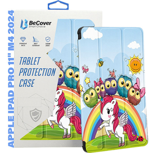 Фото - Чехол для планшета BeCover Smart Case for Apple iPad Pro 11'' M4 2024 Friends Unicorn (711635)