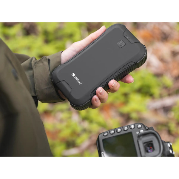 Фото - Батарея мобильная Sandberg PD 30000 mAh 45W 20В/2 А фонарик (420-48)