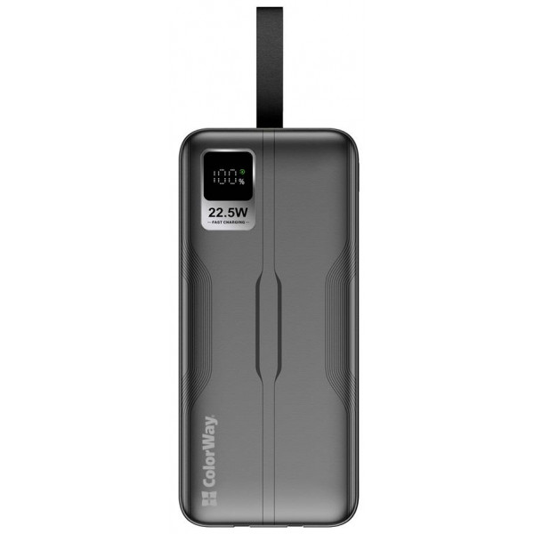 Фото - Батарея мобильная Colorway Digital Display 50000mAh Black (CW-PB500LPC5BK-PDD)