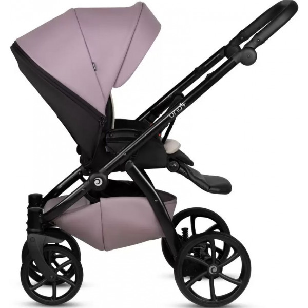 Фото - Коляска универсальная 2 в 1 Tutis Uno5 plus LEATHER COLLECTION Mauve