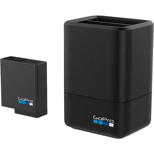 Фото - Уценка - З/устройство для экшн-камеры GoPro Dual Battery Charger + Battery (AADBD-001-RU)