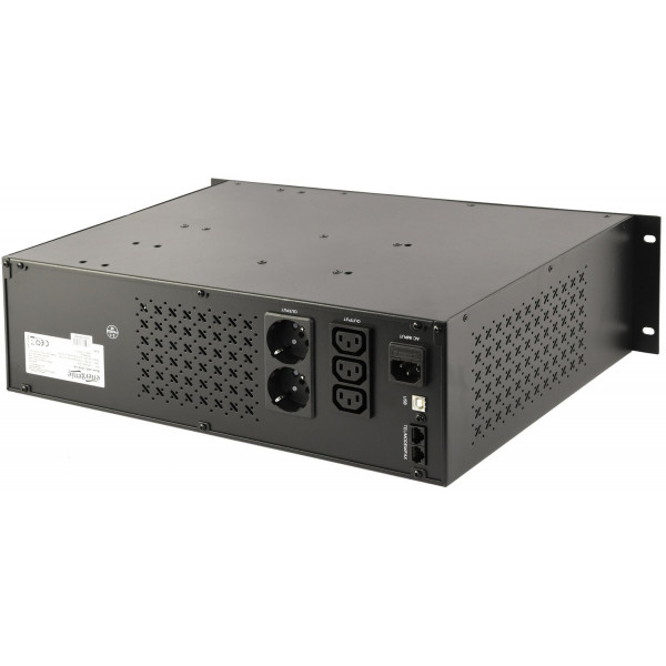 Фото - Источник бесперебойного питания EnerGenie 2000VA LCD USB (UPS-RACK-2000)