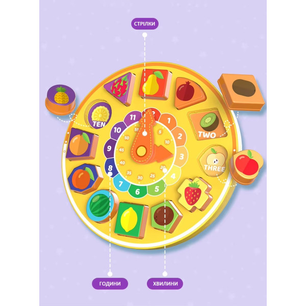 Фото - Сортер Urmywo Часы (2188-61)