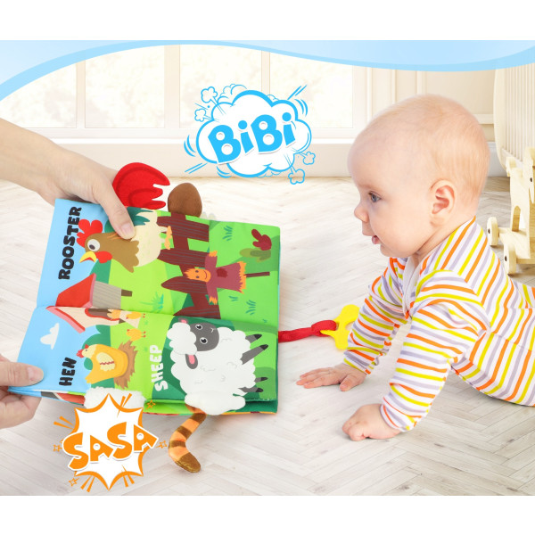 Фото - Книжка-игрушка Urmywo Ферма (WB02)