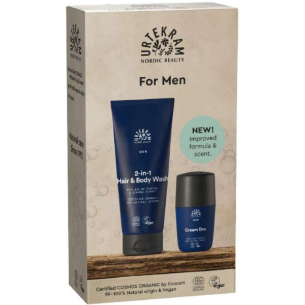 Фото - Подарочный набор для ухода за волосами Urtekram средство для мытья головы и тела&роликового дезодора (1002187) Фото - Подарочный набор для ухода за волосами Urtekram средство для мытья головы и тела&роликового дезодора (1002187)