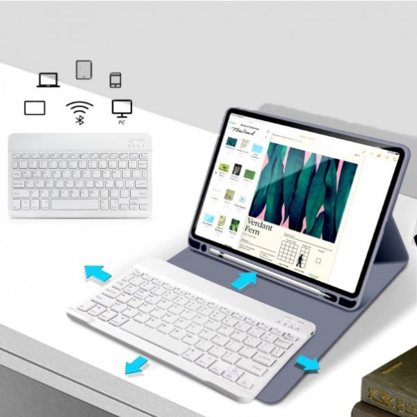 Фото - Чехол-клавиатура для планшета BeCover Apple iPad 10.2 2019/2020/2021 Purple (711138)