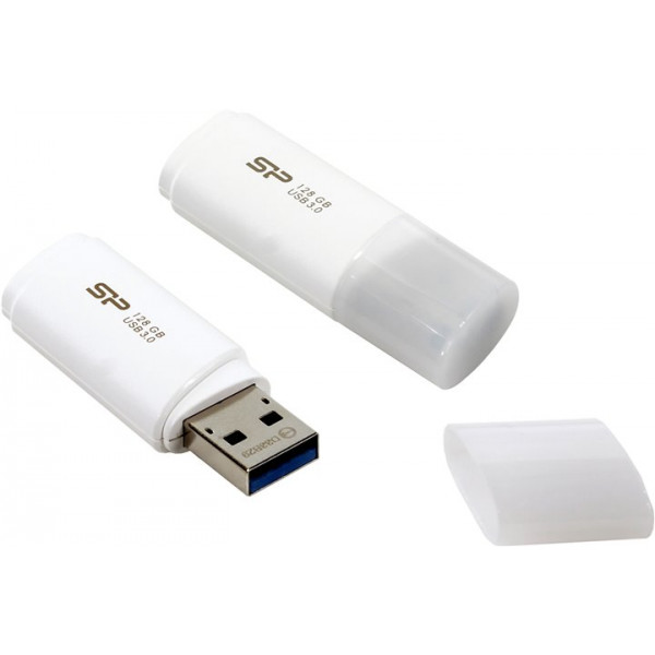 Фото - Флеш USB Silicon Power Blaze B06 128GB White (SP128GBUF3B06V1W)