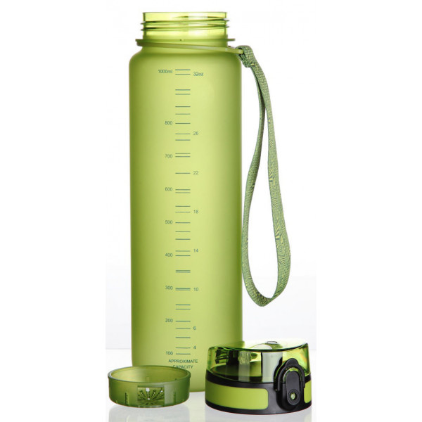 Фото - Бутылка для воды UZspace 3038 1000 мл зеленая