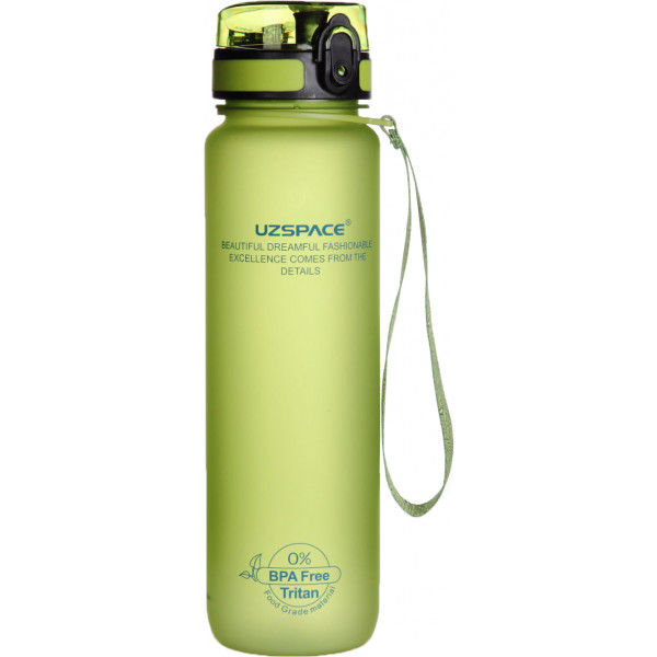 Фото - Бутылка для воды UZspace 3038 1000 мл зеленая Фото - Бутылка для воды UZspace 3038 1000 мл зеленая