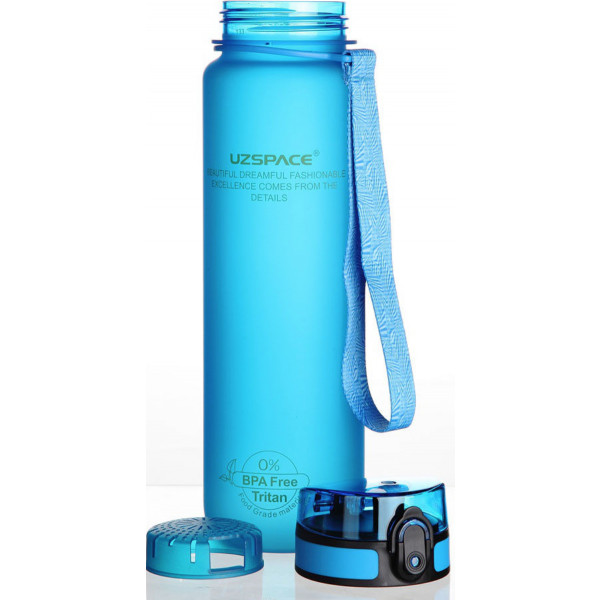 Фото - Бутылка для воды UZspace 3038 1000 мл голубая