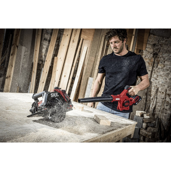 Фото - Воздуходувка аккумуляторная Skil 3161 CB Compact 20В (VA1E3161CB)