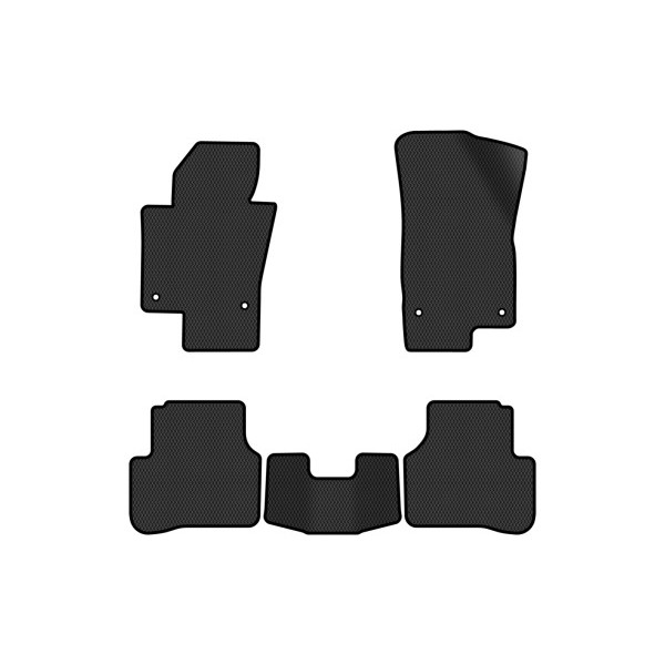 Фото - Коврики из экокожи в салон авто EVAtech ECO для Passat (B6) (with armrest) Volkswagen 2005-2010 6 поколение Sedan EU VW3264CJ5AV4BBB