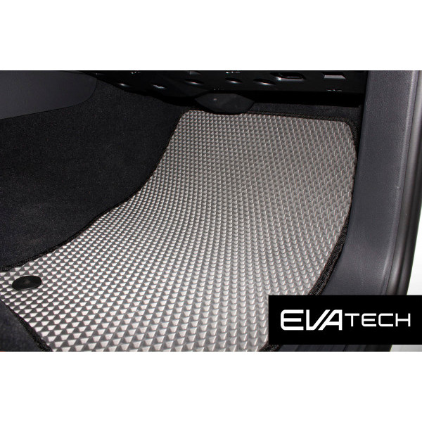 Фото - Коврики из экокожи в салон авто EVAtech ECO для Touareg (7P) Restyling (2-zone climate control) Volkswagen 2014-2018 2 поколение SUV EU VW3590CAP5AV8BBLB