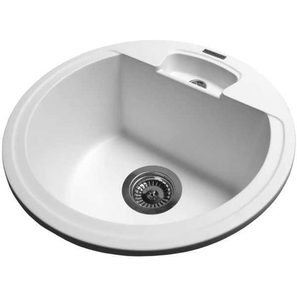 Фото - Мойка кухонная Miraggio VALENCIA White