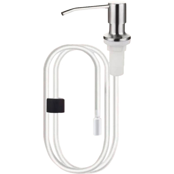 Фото - Дозатор для мыла VALESO SR1 с гибкой трубкой нержавейка Фото - Дозатор для мыла VALESO SR1 с гибкой трубкой нержавейка