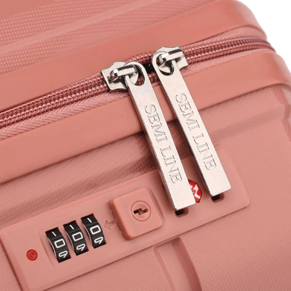 Фото - Чемодан Semi Line S Rose Gold (T5836-1)