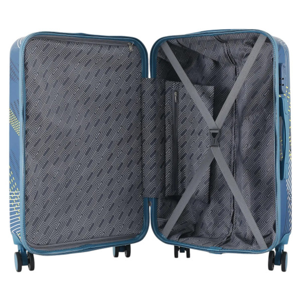 Фото - Чемодан Semi Line M Blue Pattern (T5652-2)