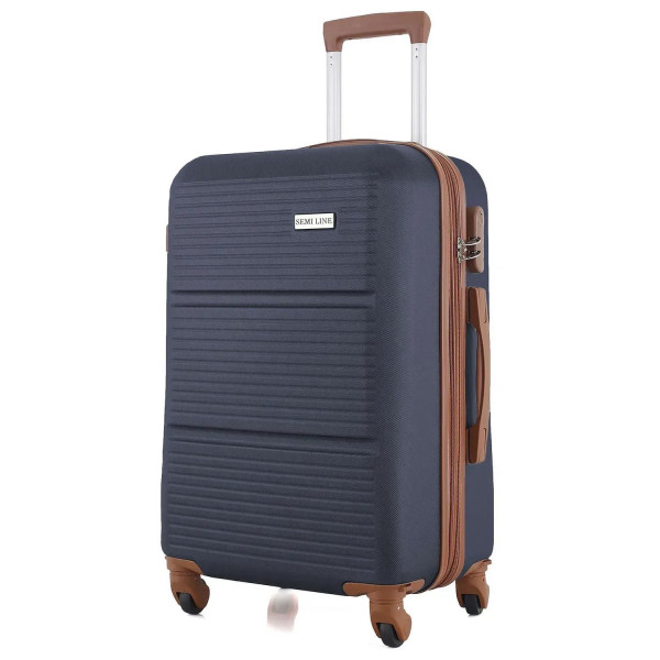 Фото - Чемодан Semi Line M Navy (T5712-2)