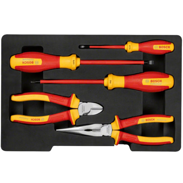 Фото - Набор инструментов Bosch Professional 5 шт. VDE (1.600.A02.NG2)