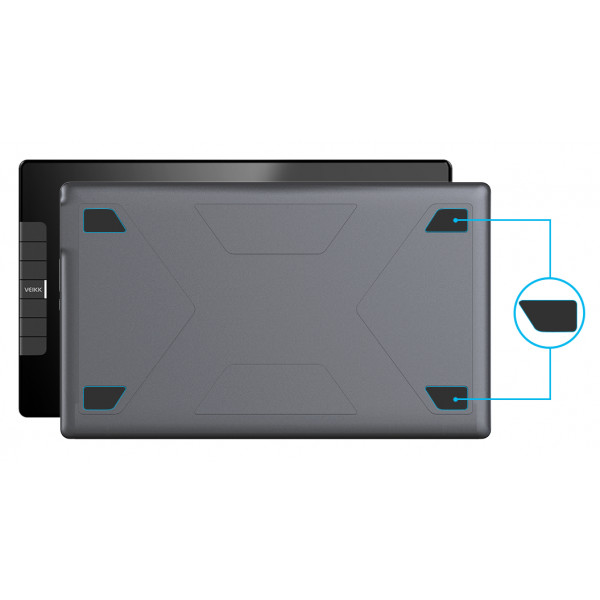 Фото - Микроповреждение - Графический планшет VEIKK VK1200