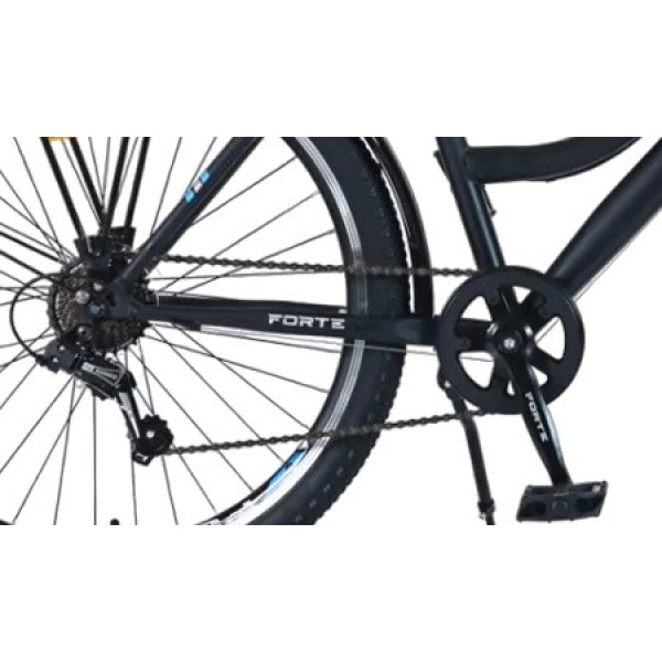 Фото - Двухколёсный велосипед Forte Creed Black/Blue (128227)