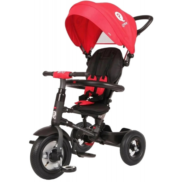 Фото - Трёхколёсный велосипед Qplay Rito Rubber Red (S380-2RedRubber)