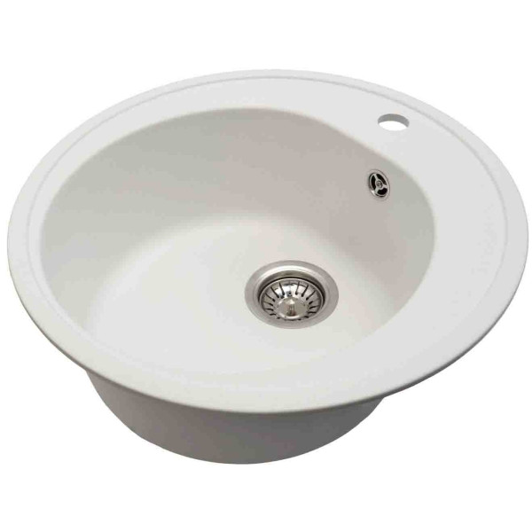 Фото - Мойка кухонная Ventolux FABIA (WHITE QUARTZ)