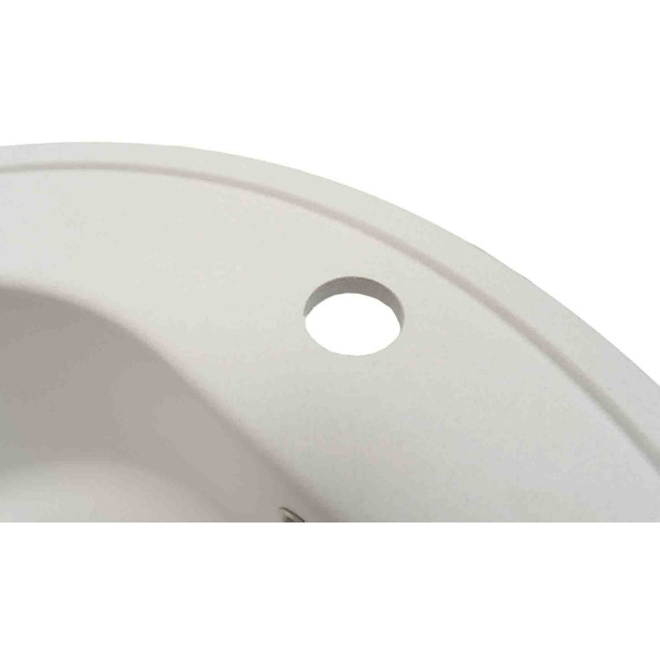 Фото - Мойка кухонная Ventolux FABIA (WHITE QUARTZ)