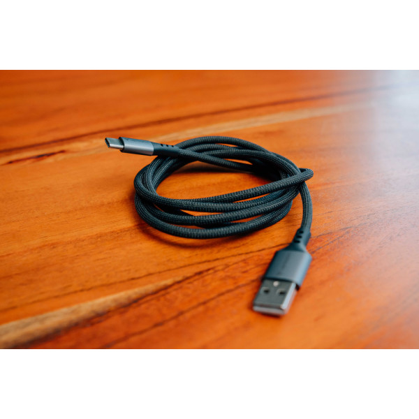 Фото - Кабель синхронизации данных Verbatim USB-А–USB-C 120 см Black (31843)