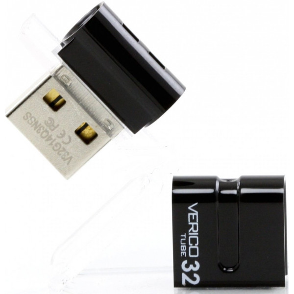 Фото - Флеш USB Verico Tube 32 GB Black (1UDOV-P8BK33-NN)