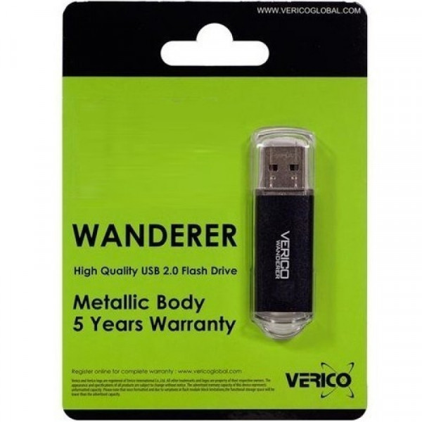 Фото - Флеш USB Verico Wanderer 64 GB Black (1UDOV-M4BK63-NN)
