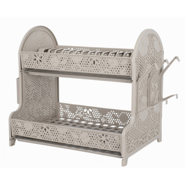 Фото - Сушка для посуды VIOLET HOUSE 0414 Ажур Cappucino 28x40x38 см Фото - Сушка для посуды VIOLET HOUSE 0414 Ажур Cappucino 28x40x38 см