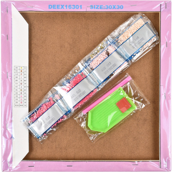 Фото - Алмазная живопись Strateg Могучий взгляд 30х30 см (DEEX16291)