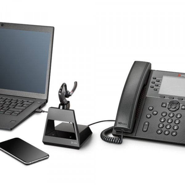 Фото - Bluetooth-гарнитура Poly Voyager 5200-M USB-A HS (8H5Q3AA)