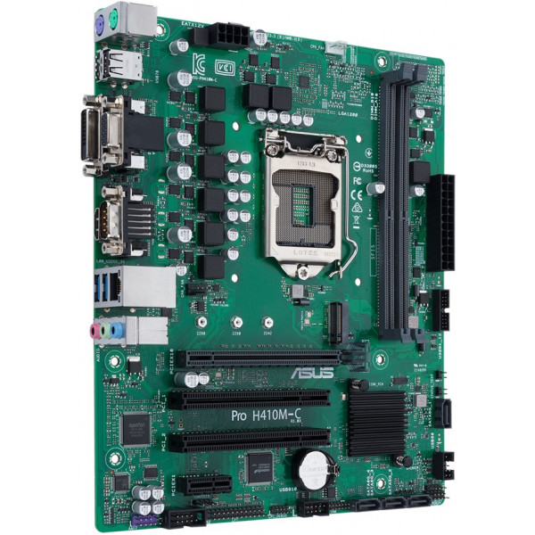 Материнская плата Asus PRO H410M-C/CSM купить - цена, характеристики ...