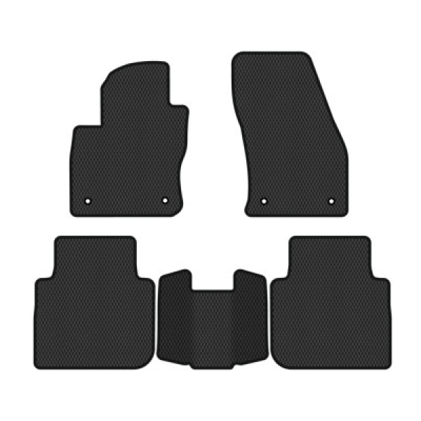 Фото - EVA коврики в салон авто EVAtech для Tiguan Allspace 7 seats Volkswagen 2016-2020 1 поколение SUV EU (VW13964CS5AV4RBB)