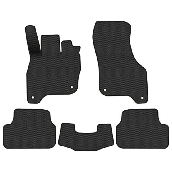 Фото - EVA коврики в салон авто EVAtech для e-Golf Volkswagen 2014-2017 1 поколение Htb EU VW1878CV5AV4RGB