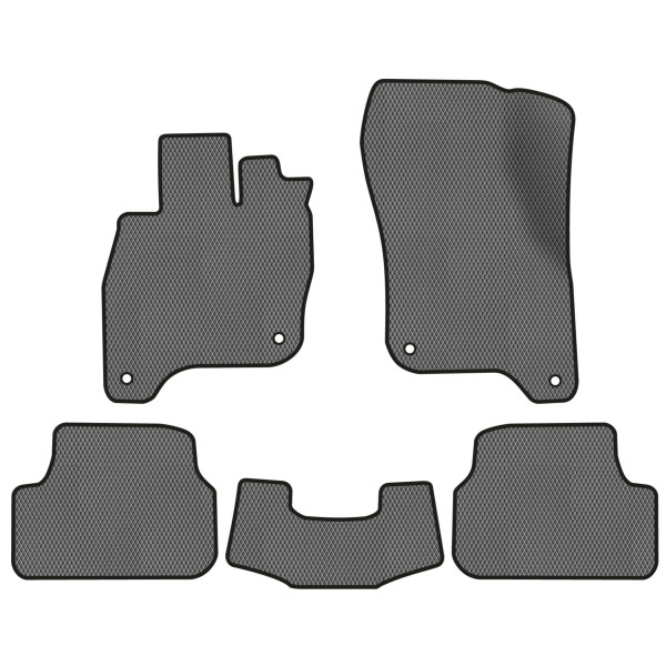 Фото - EVA коврики в салон авто EVAtech для e-Golf Volkswagen 2014-2017 1 поколение Htb EU VW1878CB5AV4RGB