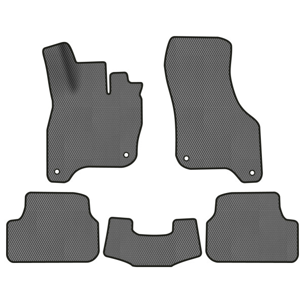 Фото - EVA коврики в салон авто EVAtech для e-Golf Volkswagen 2014-2017 1 поколение Htb EU VW1878CE5AV4RGB